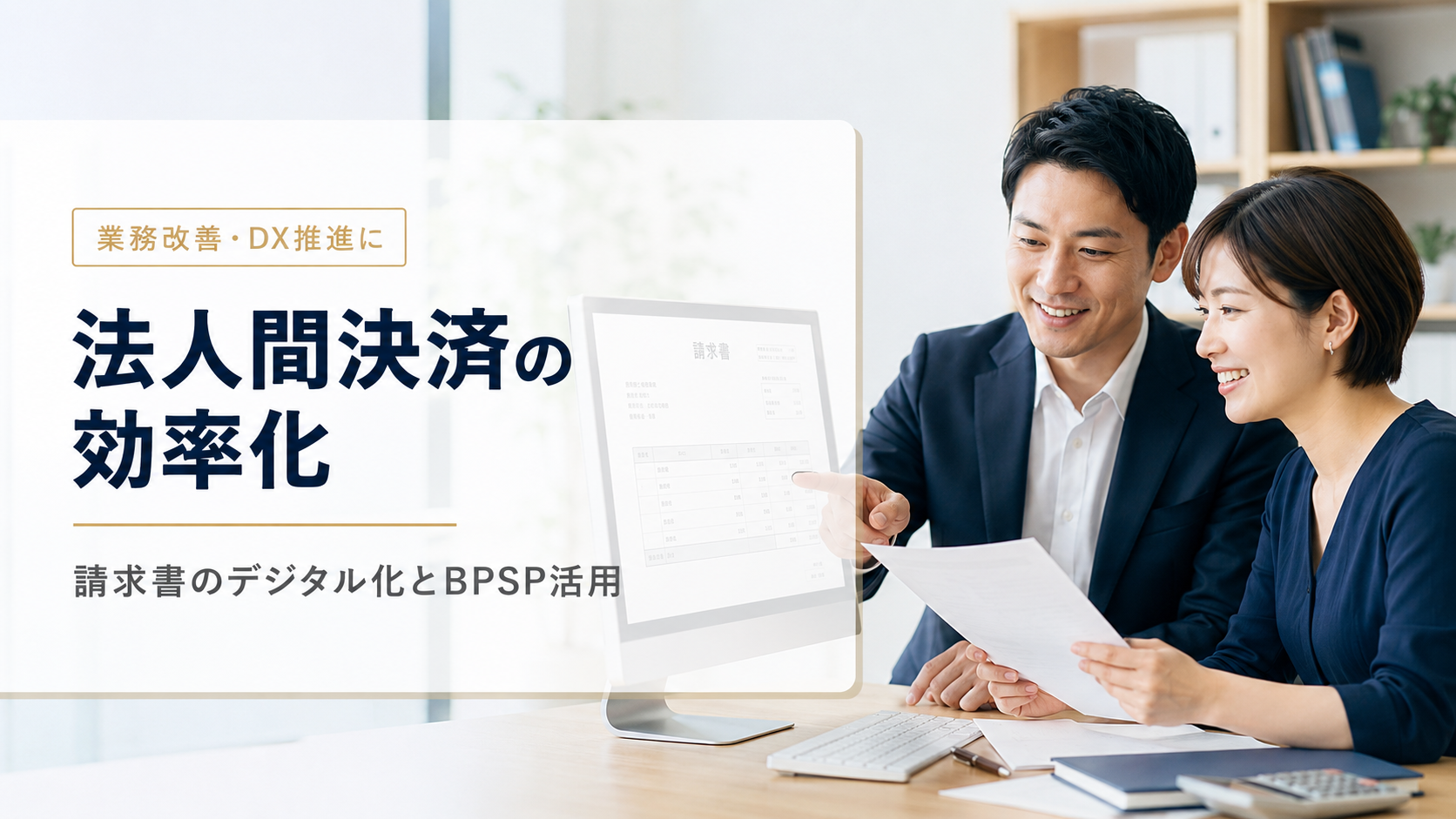 BtoB決済を効率化する方法|請求書支払いのデジタル化とBPSP活用法【2026年版】