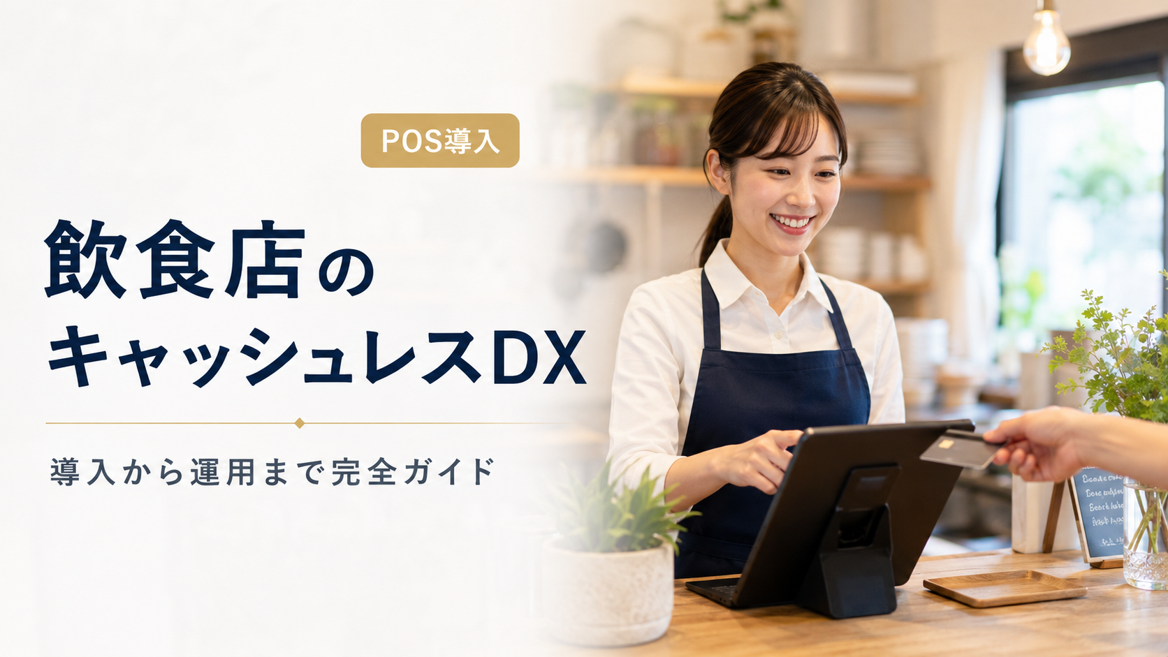 飲食店のキャッシュレスDX完全ガイド|導入から運用までの実務手順【2026年版】